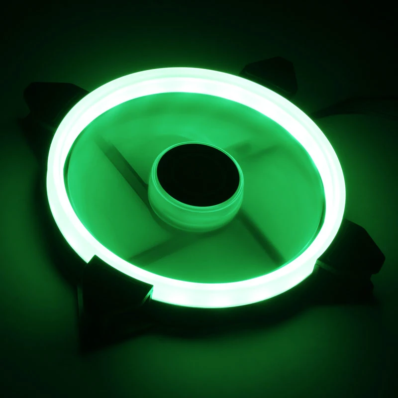 RAIJINTEK IRIS 14 Rainbow RGB LED ventiliatorių rinkinys 140 mm, 2 vnt. su valdikliu