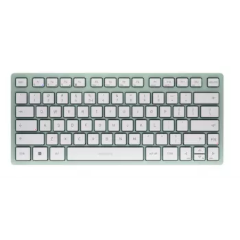CHERRY KW 7100 MINI BT belaidė klaviatūra Universal Bluetooth QWERTY US International mėtų spalvos