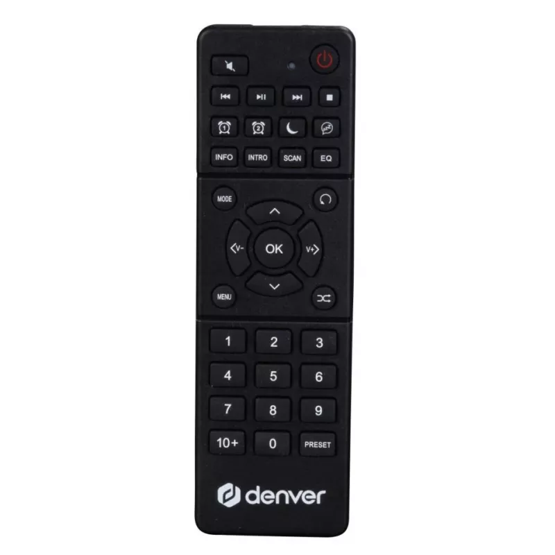 DENVER MDA-525LW medinis CD grotuvas 10W DAB+ FM