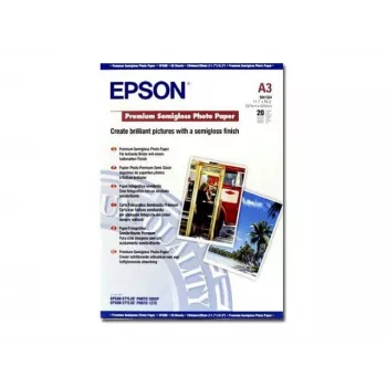 Epson Premium Semigloss Photo Popierius, DIN A3, 251 g/m², 20 lapų