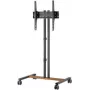 Manhattan Trolley Mount Stand – mobilus stovas televizoriui ir monitoriui, 34–55 col., VESA 200x200–400x400 mm, 35 kg, aukščio reguliavimas