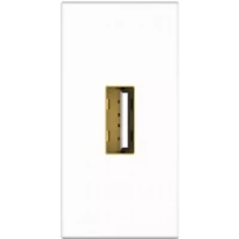 Kindermann 7464000822. Buchsen-Typ: USB, Module Menge (max): 1 Modul(e). Produktfarbe: Weiß, Material: Kunststoff. Eingangsspannung: 5 V, USB Ausgangs