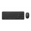 Belaidės klaviatūros ir pelės rinkinys Logitech MK250 Compact