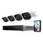 Vaizdo įrašų registratorius Eufy E40 – 8 kanalų 4K įvestis, 2 TB HDD (išplečiamas iki 16 TB), juoda/pilka/balta