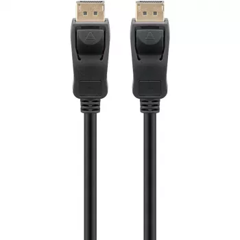 Kabelis DisplayPort 1.4 Kištukas > DisplayPort Kištukas (juodas, 2 m, 8K)