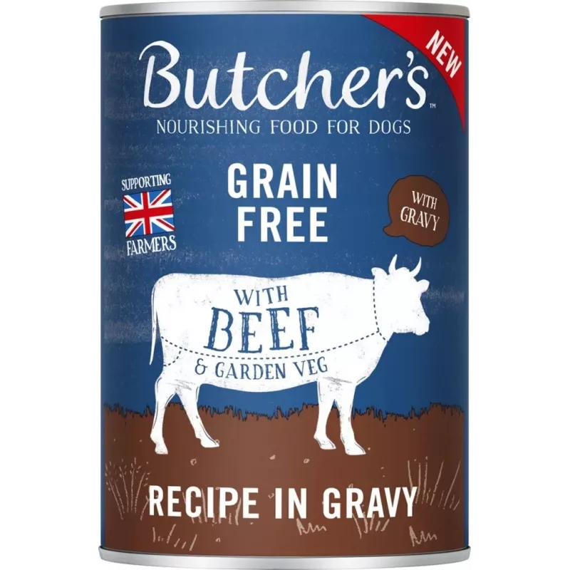 BUTCHER'S Original Mega paketas mišinys su daržovėmis padaže - šlapias šunų maistas - 6 x 400g