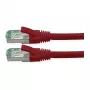 ROLINE RM Patch laidas Cat.6A S/FTP (PiMF), Raudonas, 1,5 m