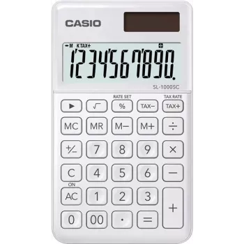 Skaičiuotuvas stalinis Casio MS-8E juodas pilkas oranžinis