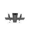 EDBAK TRE100 mobilus TV stovas 42–75 col. ekranams, max apkrova 70 kg, juodas