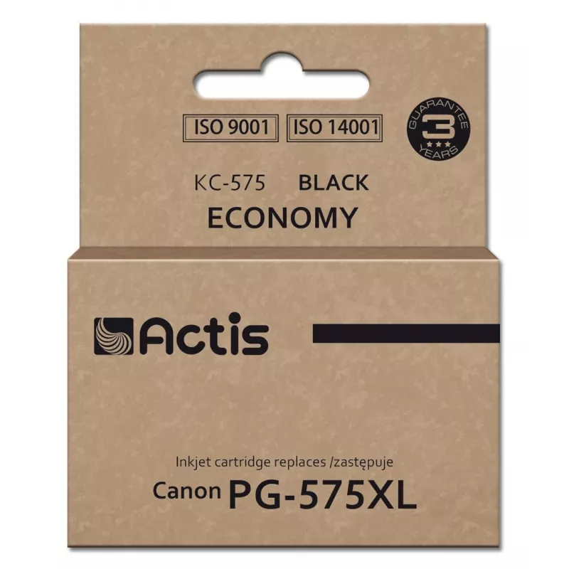 Actis KC-575 rašalinė kasetė, pakaitalas Canon PG-575XL; Supreme; 16,5 ml; juoda