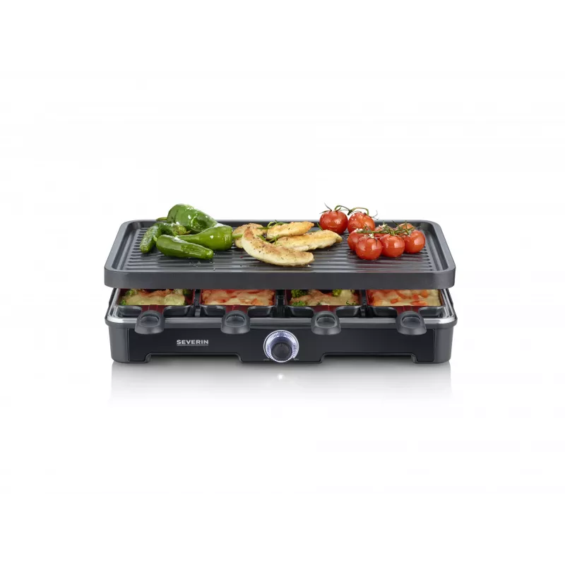 Raclette grilis Severin RG 9670 8 asmenų 1400 W juodas
