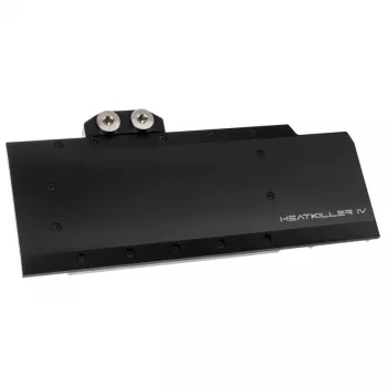 Vandens aušintuvas Heatkiller IV pilnas GPU blokas Radeon RX 5700 XT – Acetal viršus su nikeliuotu variniu pagrindu