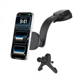 Belkin Magnetic Car Mount su 15W QI2 belaidžiu įkrovimu AI