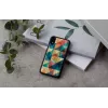 Mobiliojo telefono dėklas iKins iPhone XR — Mosaic Black apsauginis dangtelis