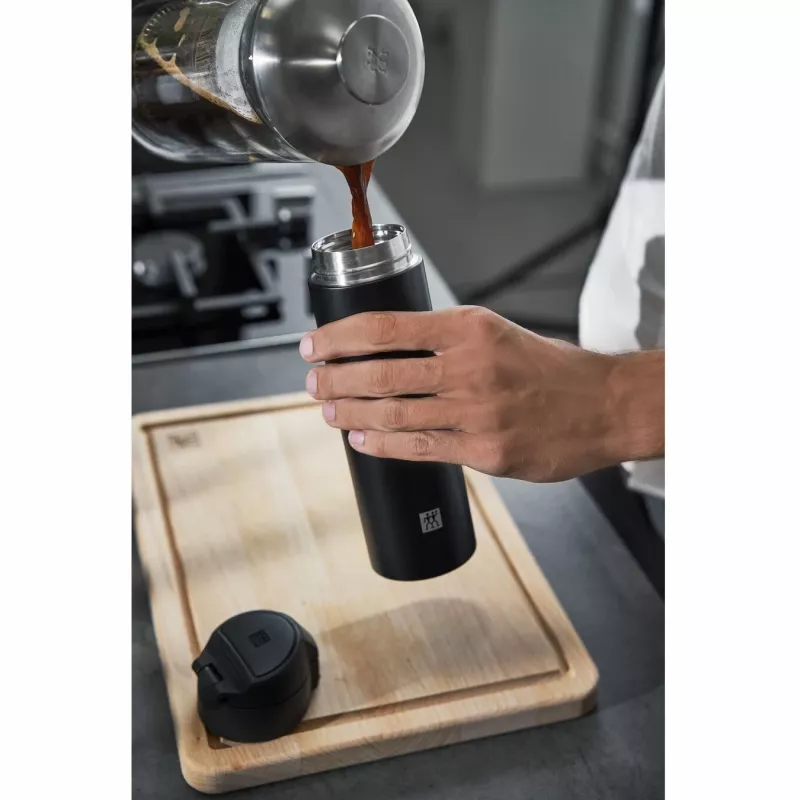 Kelioninis puodelis Zwilling Thermo 39500-508-0 - 450 ml juodas termopuodelis