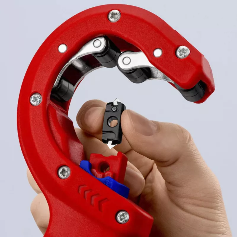 Vamzdžių pjaustytuvas Knipex DPT50 90 23 02 BK – pjovimo galia iki 50 mm