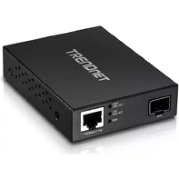 Trendnet TFC-PGSFP medijos keitiklis 2000 Mbit/s, SFP lizdas, 10/100/1000Base-T, PoE+