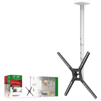 Barkan 3500 lubų laikiklis televizoriui, pasukamas, 13-65", 40 kg, baltas