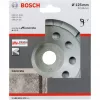 Deimantinis puodelinis šlifavimo diskas Bosch 2608601573 125 mm skersmens, 22,23 mm anga betonui