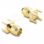 Adapteris SMA lizdas – SMA lizdas DELOCK 67411, auksuotas, 50 Ω, nuolatinė srovė – 6 GHz