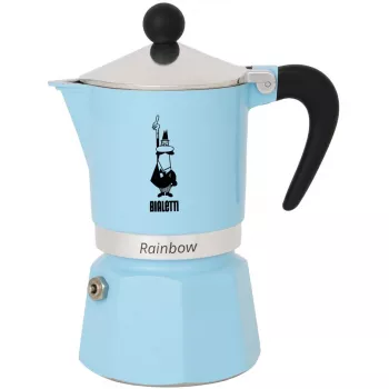 Bialetti Rainbow Moka puodas 6 puodeliams 600 ml