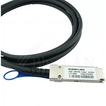 DAC kabelis CBO 100G-QSFP-QSFP-P-0501 100G QSFP28 pasyvus twinax 0,5 m
