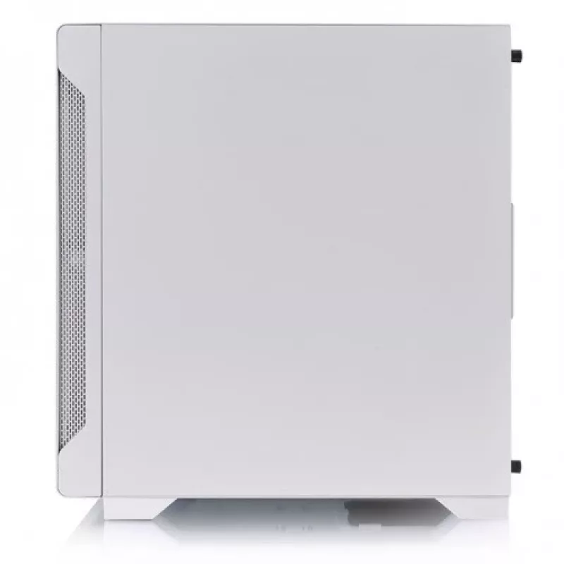 PC korpusas Thermaltake S100 Tempered Glass Snow Edition Micro Tower baltas
