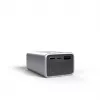 PATONA Platinum Powerbank Luxury One PD35 | 10000 mAh | PD 35W | USB-C + USB-A sidabrinis, juodas