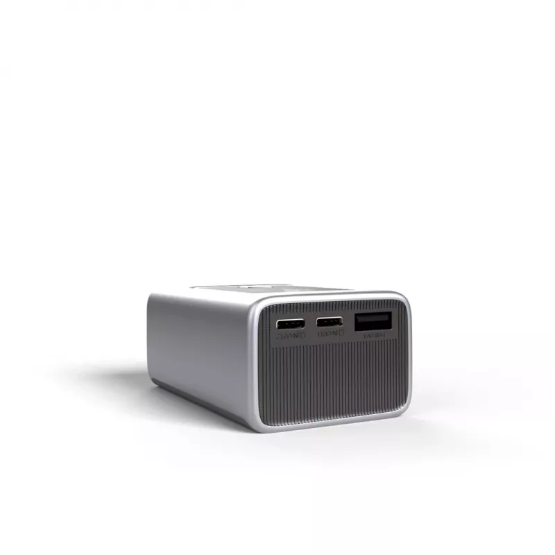 PATONA Platinum Powerbank Luxury One PD35 | 10000 mAh | PD 35W | USB-C + USB-A sidabrinis, juodas