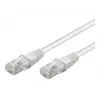 Wentronic Goobay CAT 5e jungiamasis laidas, U/UTP, baltas, 3 m - CCA vario mišinys (68506)