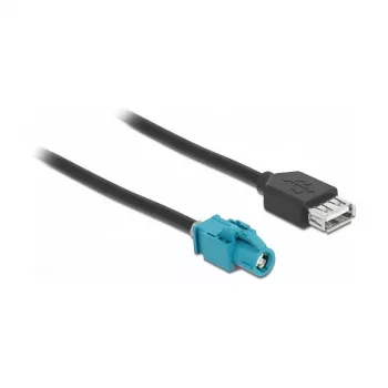 Laidas HSD Z moteriškas į USB 2.0 Type-A moteriškas 1 m DeLOCK 90502