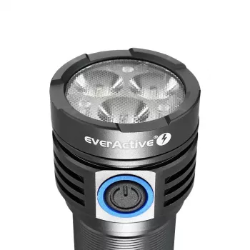 LED žibintuvėlis everActive LUMINATO R FL-3300R — 3300 liumenų, įkraunamas