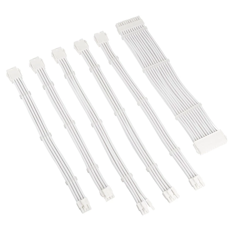 Prailginimo kabelių rinkinys Kolink Core Adept White