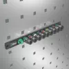 Wera 1/2 colio magnetinė juosta 9 dalių lizdų rinkinys smūginiams veržliarakčiams