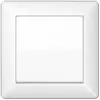 Jungiamasis jungiklis JUNG AS 590 WW — duroplast baltas, mygtukinis valdymas