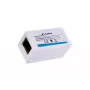 LANBERG lyties keitiklis RJ-45 į RJ-45, moteriška–moteriška, U/UTP Cat5e, baltas