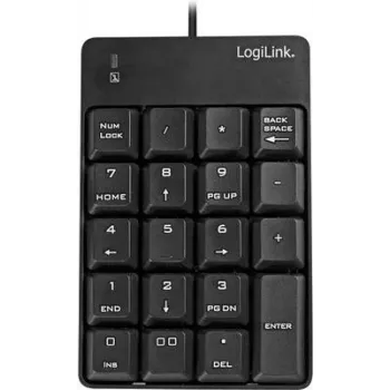 LOGILINK ID0184 LOGILINK - USB skaitmeninis klaviatūros blokas, 19 klavišų