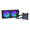 ENDORFY Navis F240 ARGB procesoriaus skysčio aušintuvas 24 cm juodas 1 vnt.