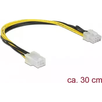Vidinis maitinimo laidas DeLOCK 85535 0,3 m PCI-E 6-pin į 8-pin
