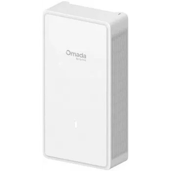 Belaidis prieigos taškas TP-LINK EAP775-Wall 9300 Mbit/s, triju dažnių juostų 2.4/5/6 GHz, 5x RJ-45, PoE, baltas