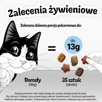 Felix Party Mix Ocean Mix skanėstai katėms maišelis 60 g – suaugusių kačių užkandis