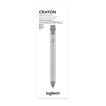 Logitech Crayon – Skaitmeninis pieštukas Apple iPad (Lightning, Pilka)