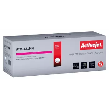 Activejet ATM-321MN Toner (alternatyva Konica Minolta TN321M; Supreme; 25000 puslapių; rausvai violetinė)