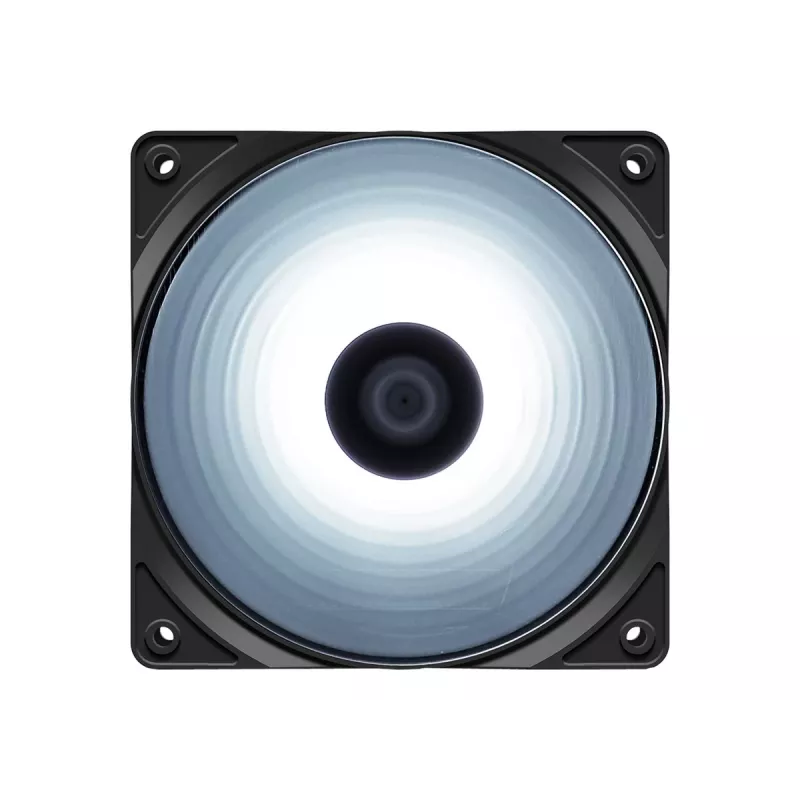 120 mm ventiliatorius DeepCool RF120W — 1300 RPM, 1,32 mmH2O, peršviečiamas juodas