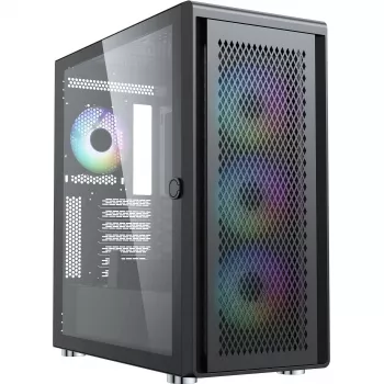 Korpusas Silentware Air 100 Black – vidutinis bokštas, ATX suderinamumas, juodas