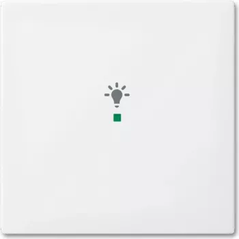 Busch-Jaeger 2CKA006220A0356 Dengiamoji plokštelė jutiklio laikikliui ir lizdui balta