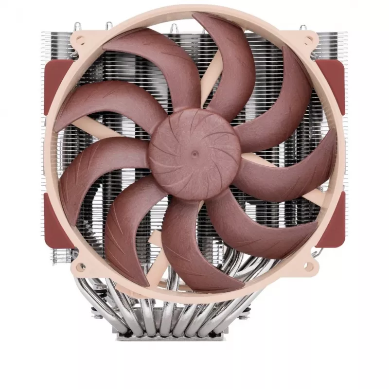 Oro aušintuvas Noctua NH-D15 G2 — dviejų ventiliatorių 140 mm CPU aušintuvas, varis, 12 V, 1500 aps./min. maks., suderinamas su LGA 1150/1151/1155/1156/1200/1700 ir AM4/AM5