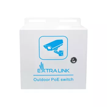 Valdomas komutatorius Extralink Minos 8x RJ45 1000Mbps PoE 200W L2