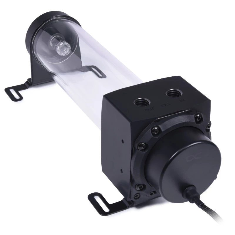 Siurblys ir rezervuaras Alphacool 15381 Akrilas Aliuminis Plastikas Juodas Skaidrus