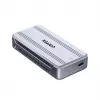 SSD korpusas Unitek S1242AGY01-EU USB4 40Gbps, M.2 NVMe, iki 8TB, aliuminis/plastikas, aktyvus aušinimas